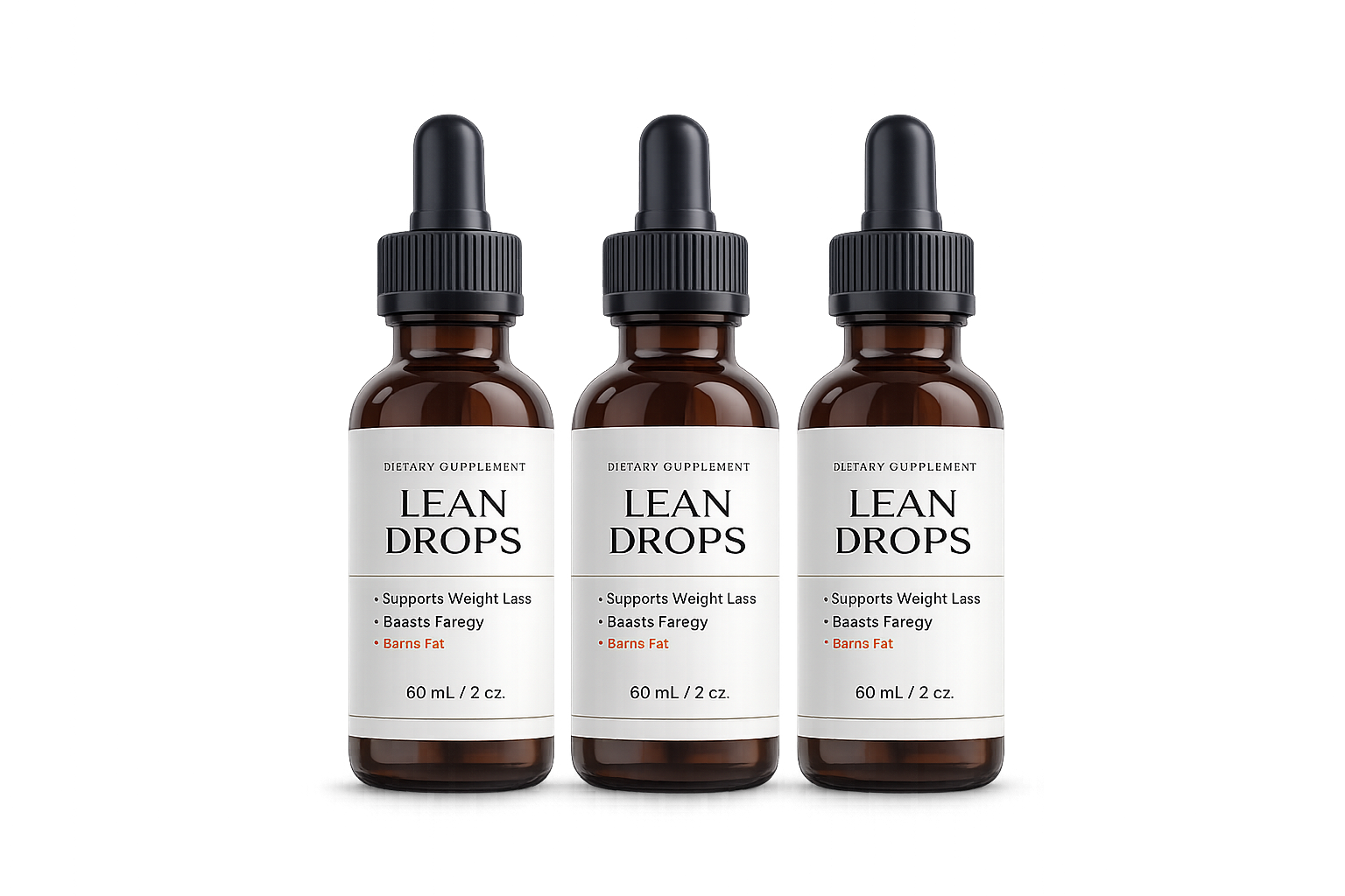 LeanDrops Classic - 3 Bottles